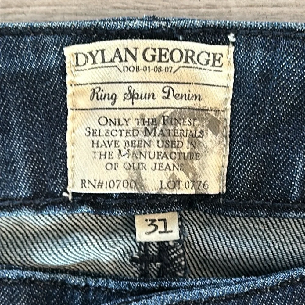 Dylan George Kendra Mid rise skinny jeans size 31